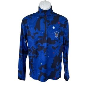 Polo Golf X Justin Thomas Ralph Lauren Pullover Sz S Walker Cup Team‎ USA Golf
